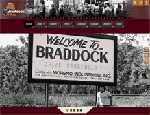 Tablet Screenshot of braddockfilms.com